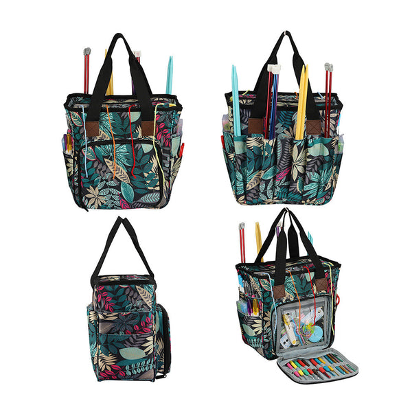 Yarn Organizer Crochet Tool Yarn Storage Bag Outdoor Travel Tote Bag