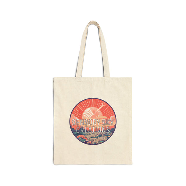 Artistic Cotton Canvas Tote Bag