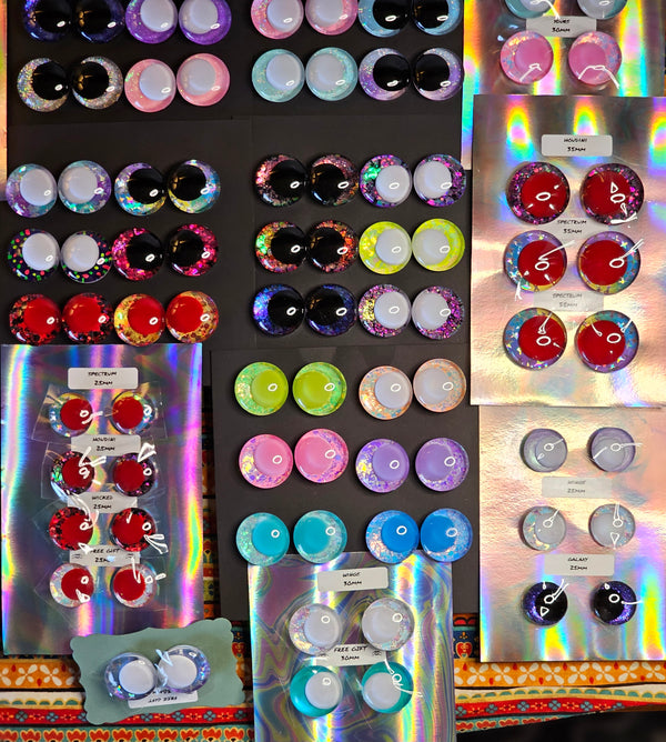 Mystery Packs of Safety Eyes - Choose 3, 7, or 10 Pairs