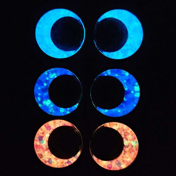 Glow In The Dark Mini Set B - Build Your Own 3 Pair Pack