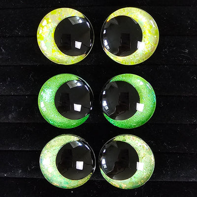 Bright Greens Set of Safety Eyes - Build Your Own 3 Pack