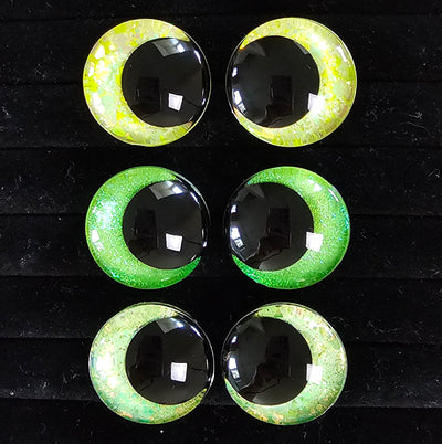 Bright Greens Set of Safety Eyes - Build Your Own 3 Pack