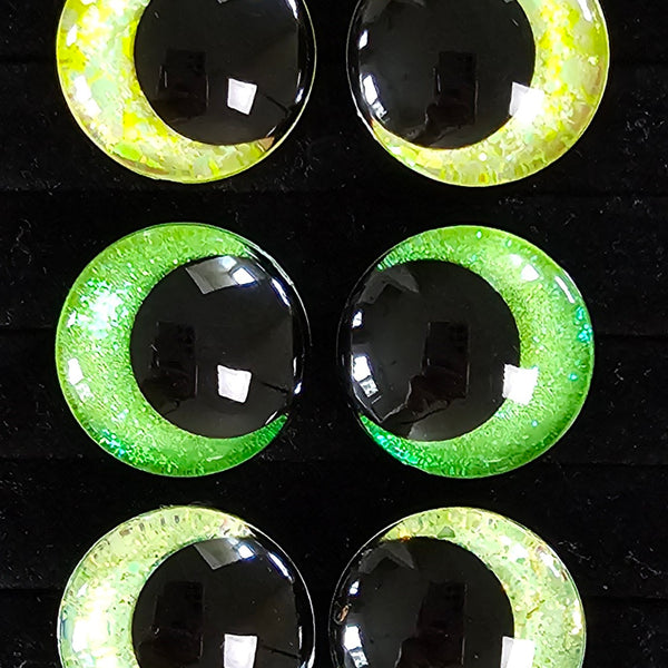 Bright Greens Set of Safety Eyes - Build Your Own 3 Pack
