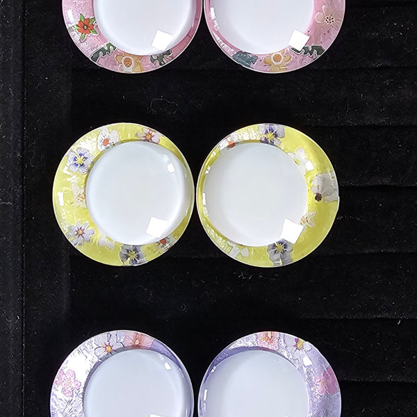 *READY TO SHIP* Floral Set of Safety Eyes - 6 Pair Set of 35mm