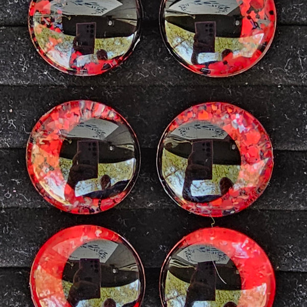 Red Set of Safety Eyes - Build Your Own 3 Pack