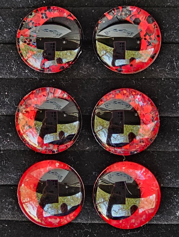 Red Set of Safety Eyes - Build Your Own 3 Pack
