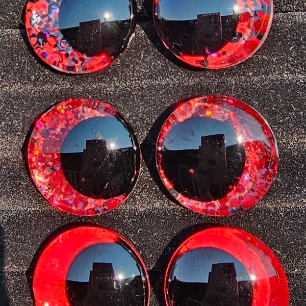 Red Set of Safety Eyes - Build Your Own 3 Pack
