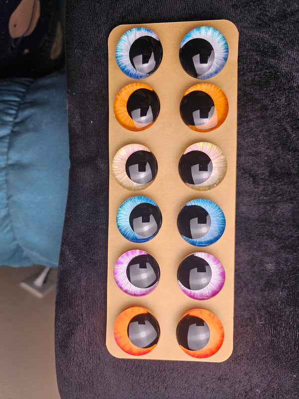24 Pair Set of 30mm - 3 Bonus Pairs FREE - DROP