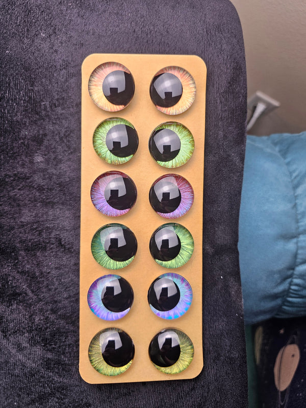 24 Pair Set of 30mm - 3 Bonus Pairs FREE - DROP