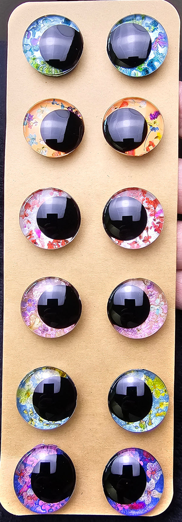 6 Pair Set of 25mm - DROP