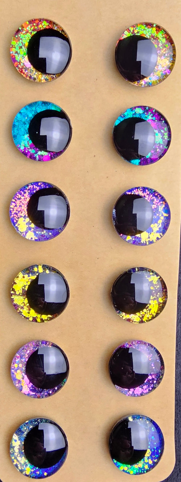 6 Pair Set of 25mm - DROP