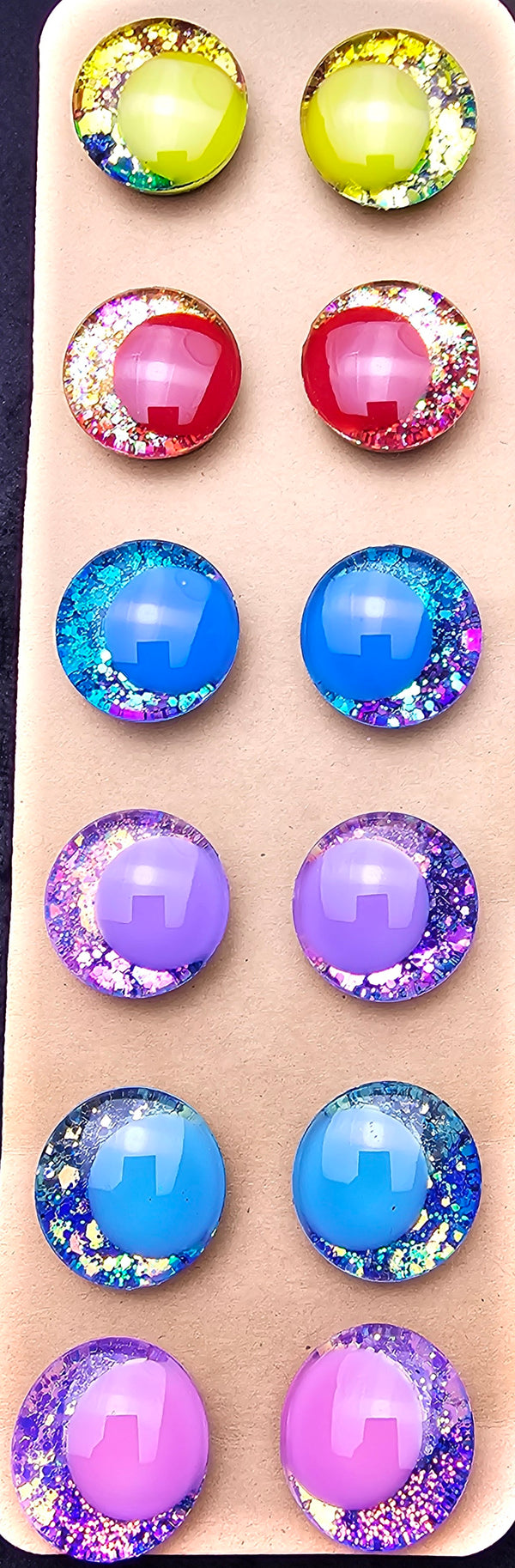 6 Pair Set of 25mm - DROP