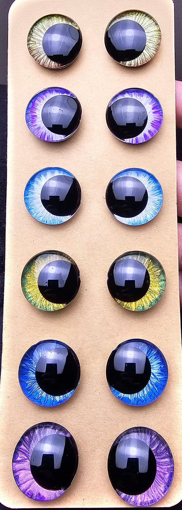 6 Pair Set of 25mm - DROP