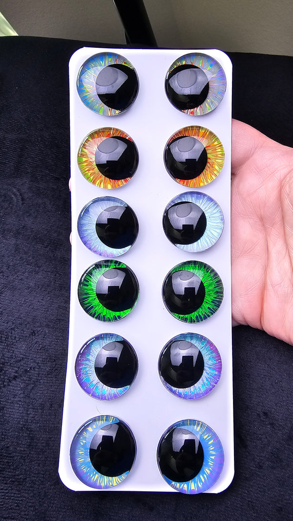 6 Pair Set of 30mm in Gaze style- DROP