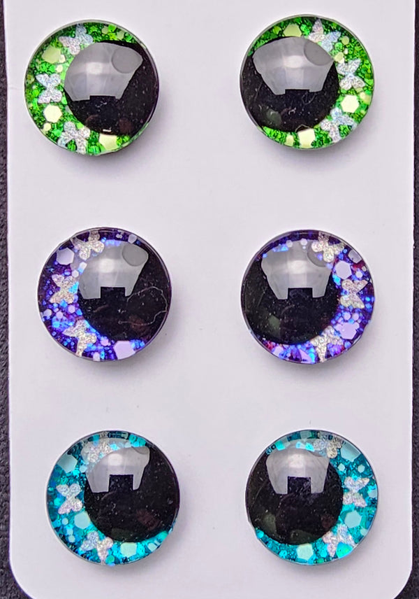 Butterfly 3 Pair Set of 25mm - DROP