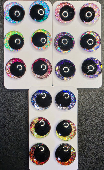 9 Pair Set of 35mm - Color Shift Mash Ups - DROP