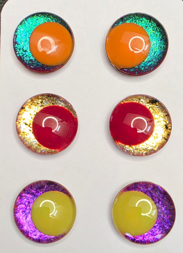 Color Shift 6 Pair Set of 25mm - DROP