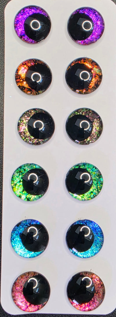 Color Shift 6 Pair Set of 25mm - DROP