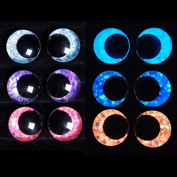 Glow In The Dark Series - 6 Pairs of Safety Eyes