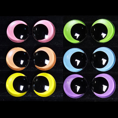 *READY TO SHIP*Rainbow Brite Series - 6 Pairs of Safety Eyes 30mm