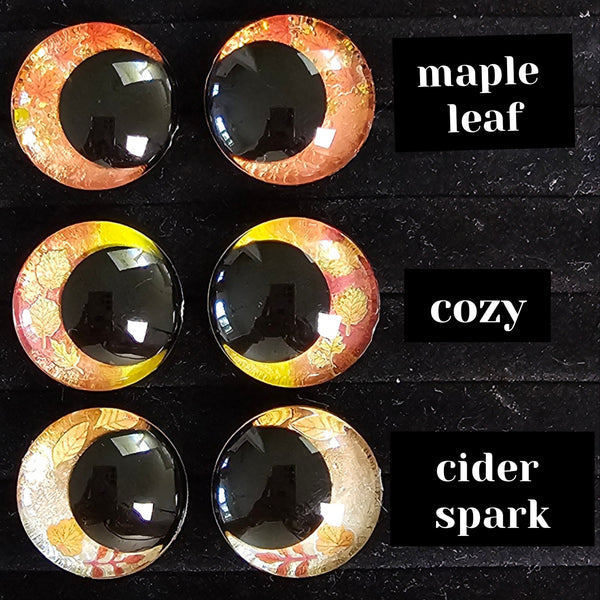 Autumn Series - 6 Pairs of Safety Eyes