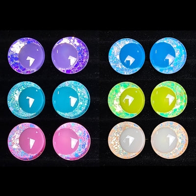 Tropics Series - 6 Pairs of Hand-Painted Safety Eyes