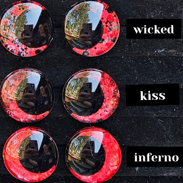 Red Set of Safety Eyes - Build Your Own 3 Pack