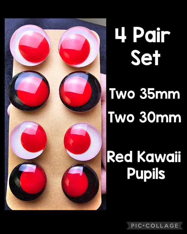 4 Pair Set - 2 Pairs 35mm, 2 Pairs 30mm - DROP