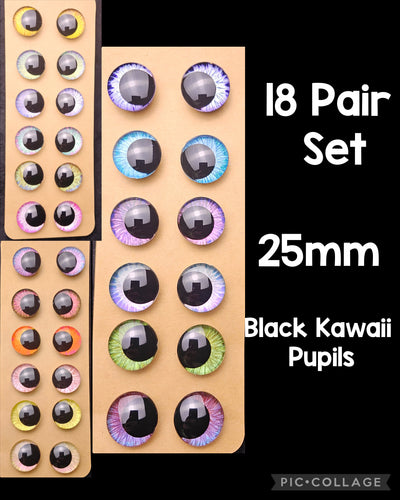 18 Pair Set of 25mm - DROP