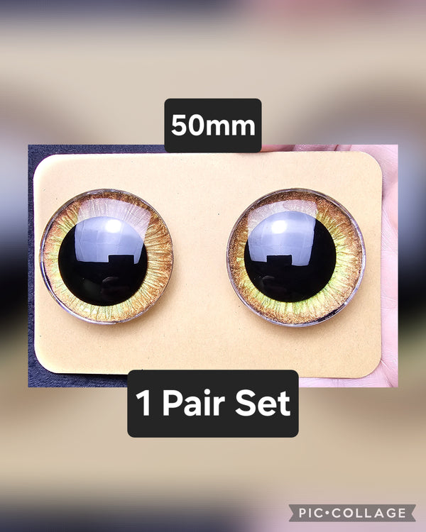1 Pair Set of 50mm in Moss Design from Gaze Series - DROP