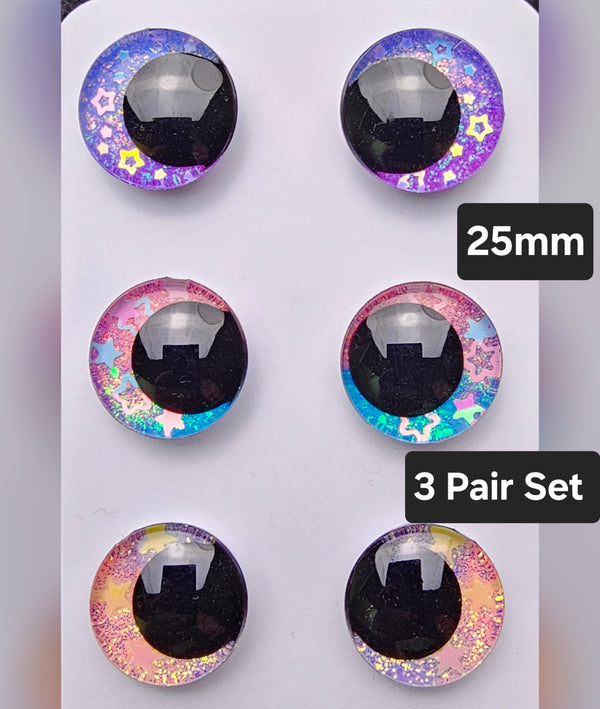 3 Pair Set of 25mm - DROP