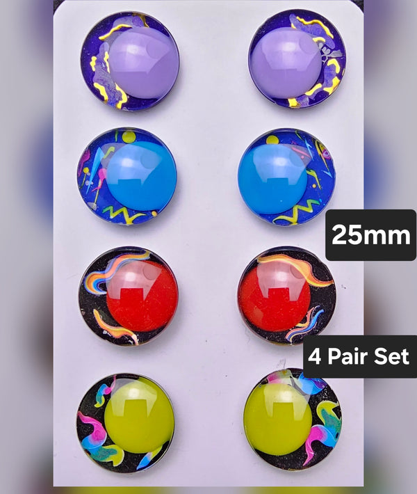 4 Pair Set of 25mm - DROP