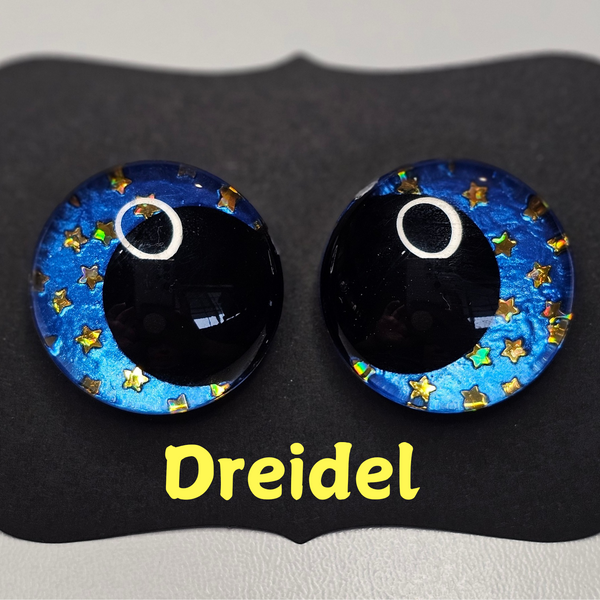Holiday Series - 10 Pair Set of Hand-Painted Safety Eyes