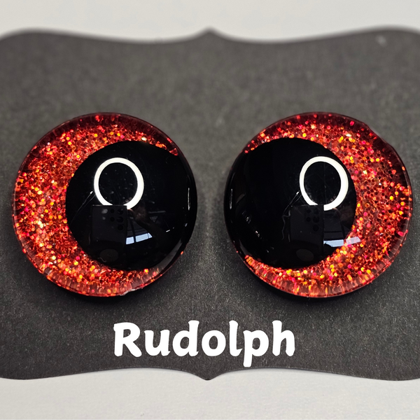 Holiday Series - 10 Pair Set of Hand-Painted Safety Eyes