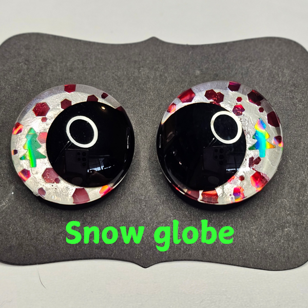 Holiday Series - 10 Pair Set of Hand-Painted Safety Eyes