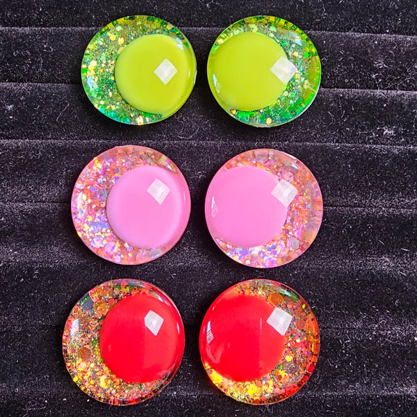 Splash Series - 6 Pairs of Hand-Painted Safety Eyes