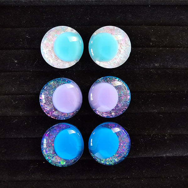 Splash Series - 6 Pairs of Hand-Painted Safety Eyes