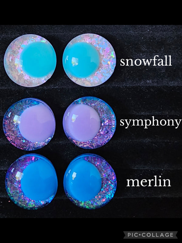 Splash Series - 6 Pairs of Hand-Painted Safety Eyes